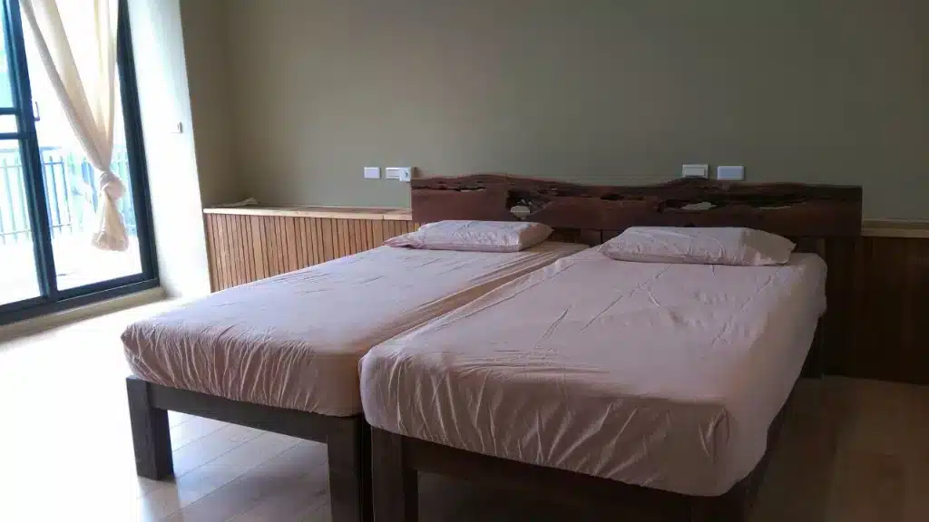twin-room-for-friends-or-couples Twin room for friends or couples at Ánanda Suruci Yoga Retreat Center